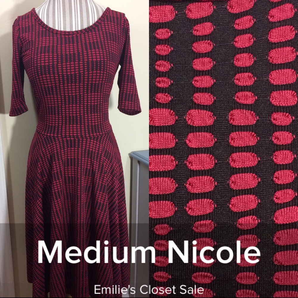 NWOT LuLaRoe Nicole Dress